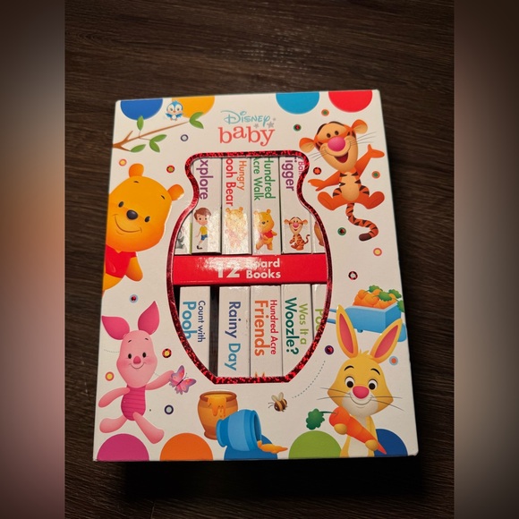 Disney | Other | Disney Baby Winnie The Pooh 1 Mini Board Books | Poshmark